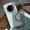 Applicable to Huawei Mate70Pro matte magnetic suction ice mist mobile phone case mate60pro ultra-thin skin feeling heat dissipation and anti-drop