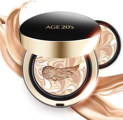 [AGE20's] Signature Essence Cover Pact Intense Cover mit Nachfüllpack 21 Helles Beige SPF 50+ PA++++ 14g*2 Stück