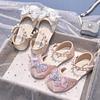 Girls' Soft Sole Princess Sandals: Summer 2025 Bow & Rhinestone Design, Suitable for Ages 3-12