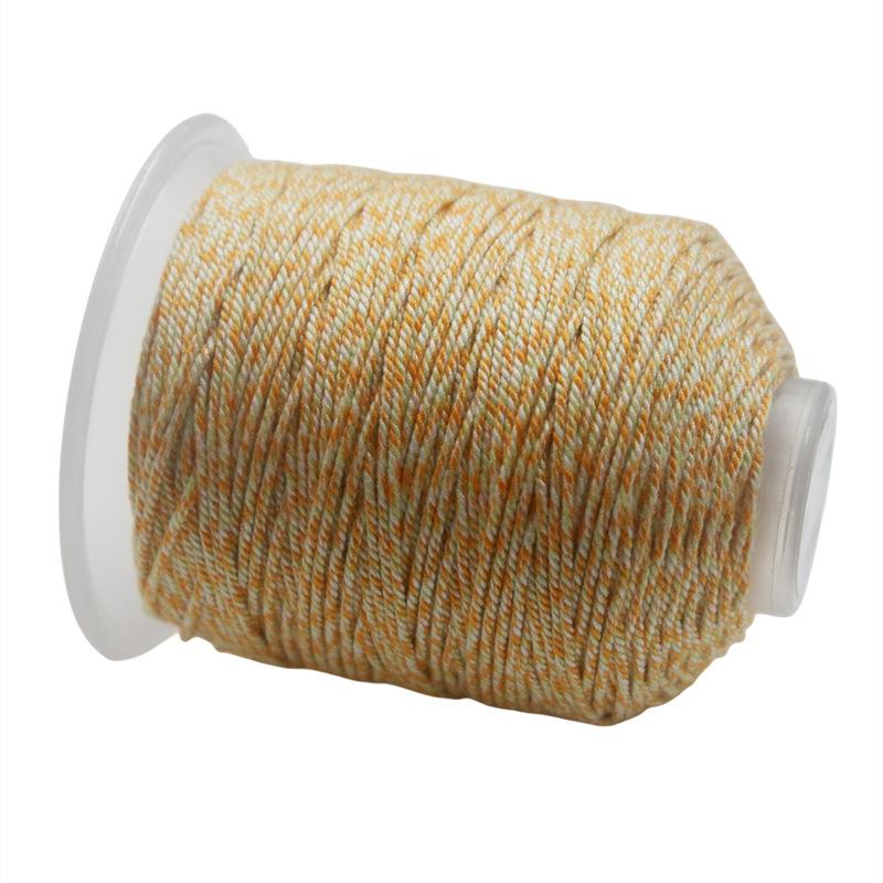 Tibetan Hand-Rubbed Cotton Thread Xingyue Bodhi Wenwan Bracelet, Non-Elastic Special Wire Rope, Wear-Resistant Beaded Woven Cotton Rope