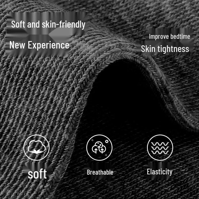 LangSha Men's Anti-Odor Athletic Crew Socks (3-Pair Pack)