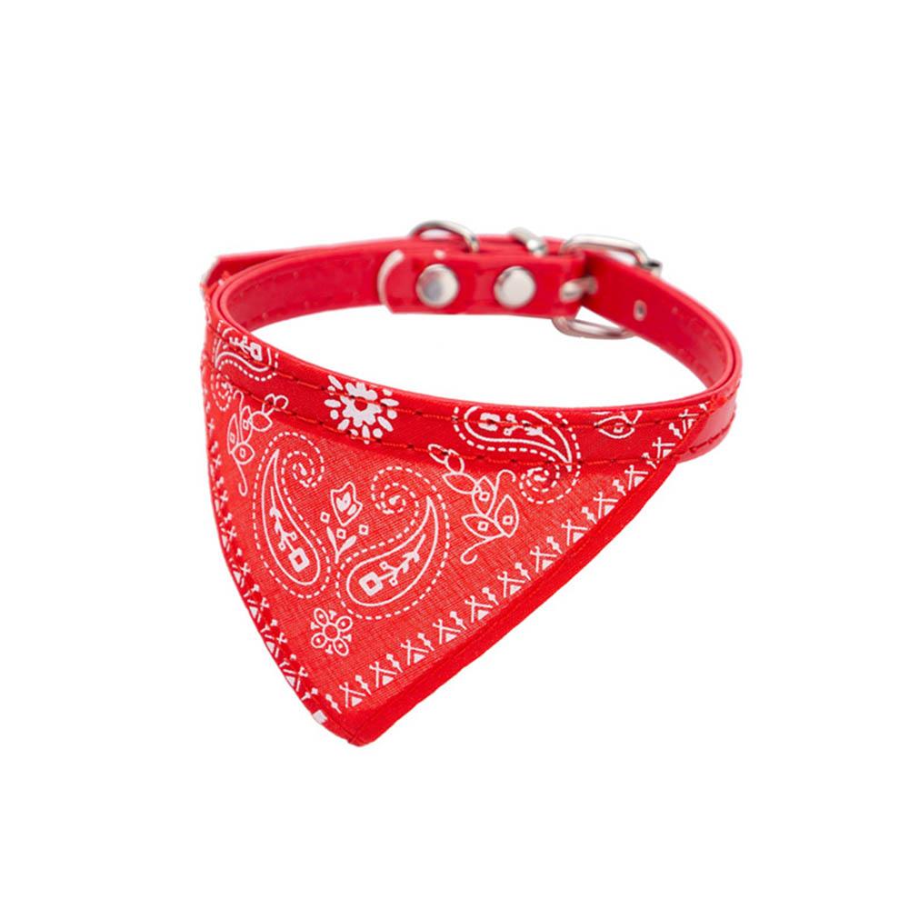 Verstellbares Süßes Bedrucktes Bandana Katzenhalsband Welpen Hund Katze Schal Halsband Verstellbares Dreieckiges Haustier Banadana Halsband für Kätzchen