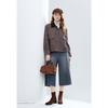 Betu Women's Winter 2025 Premium Wool Blend Short Coat