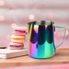 Stainless Steel Colorful Coffee Jug Milk Frothing Pot Espresso Latte Art Pitcher Cup (600ml)