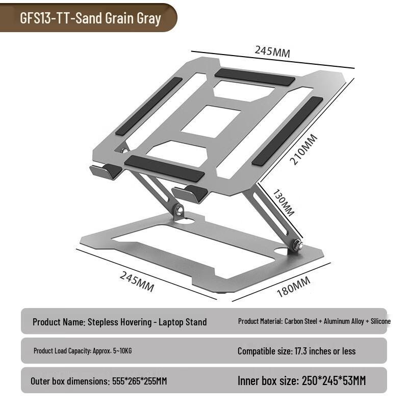 

OLOEY Foldable Aluminum Laptop & Tablet Stand
