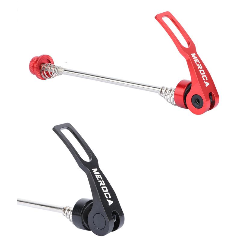 1 Pair Aluminum Alloy Mountain Bike Quick Release Lever Front 100mm Rear 135mm Hub Axle Disc