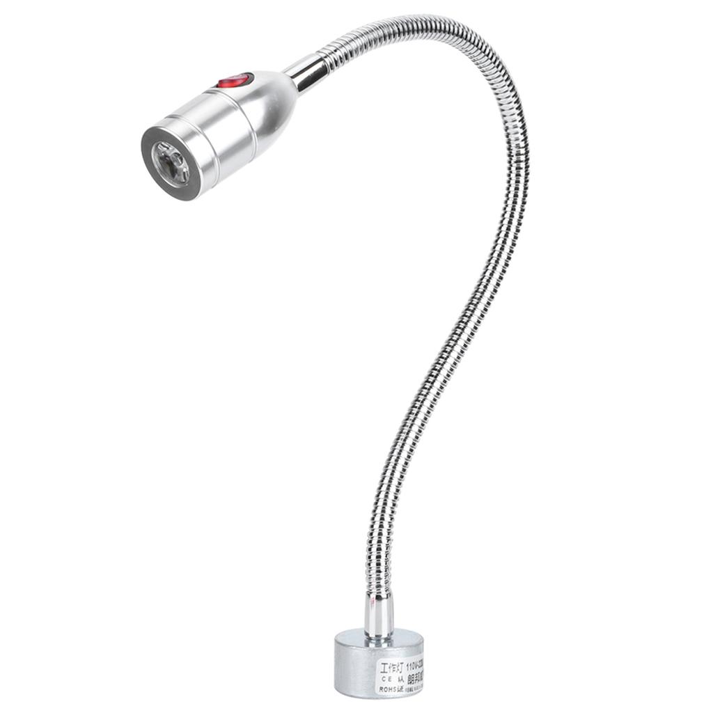 3W LED Flexible Gooseneck Lamp Work Desk Light for Machine Tools Workbench ?