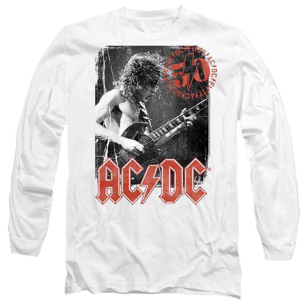 AC/DC Unisex Adult Stamp Poster T-Shirt