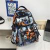 Graffiti School Bag Sports Bag College Student Men Women Backpack