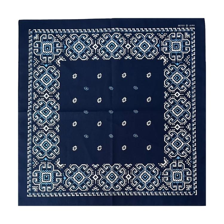Ethnic Styles Square Bandanas Street Dance Scarf for Men and Women Multi Purpose Headscarves and Handkerchiefs