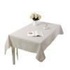 Tablecloth Simple Pastoral Plaid Household Geometric Rectangular Coffee Table Tablecloth Dining Table Suitable For Hotel Restaurants
