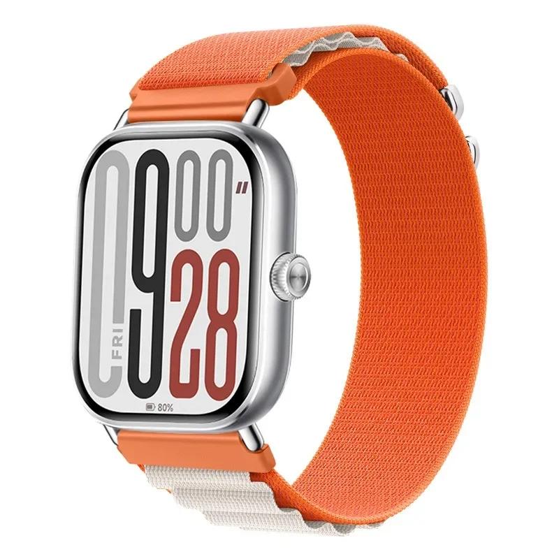 Alpine Nylon Loop Strap for For Xiaomi Redmi Watch 4/5 Adjustable Elastic Bracelet Watchband For Mi Band 8 Pro/9 Pro Accessories