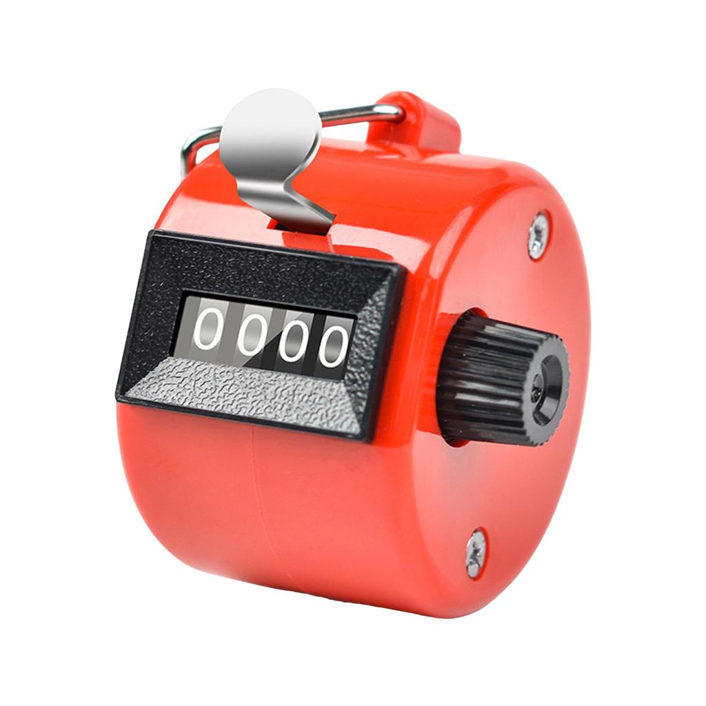 Handheld Tally Counter Ruční mechanické počítadla Clickers 4místné číslo Counter Clicker Pitch Counter pro koučování golfu