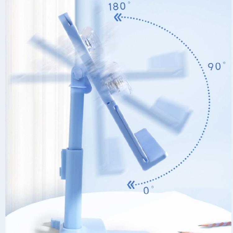 Collapsible Desktop Books Holders Sturdy Plastic Multi Position Reading Stand For Office School Ergonomics