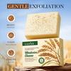 Jabón Exfoliante de Avena 100g Jabón Limpiador Exfoliante Limpieza Corporal Jabón Artesanal