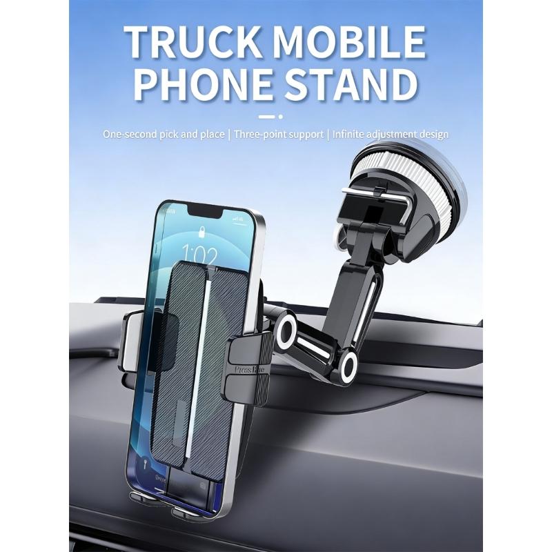 Car Phone Holder for Phone 17 16 15 14 Car Dashboard Mount Cellphone Holder Rotating Suction Cup Phone Stand