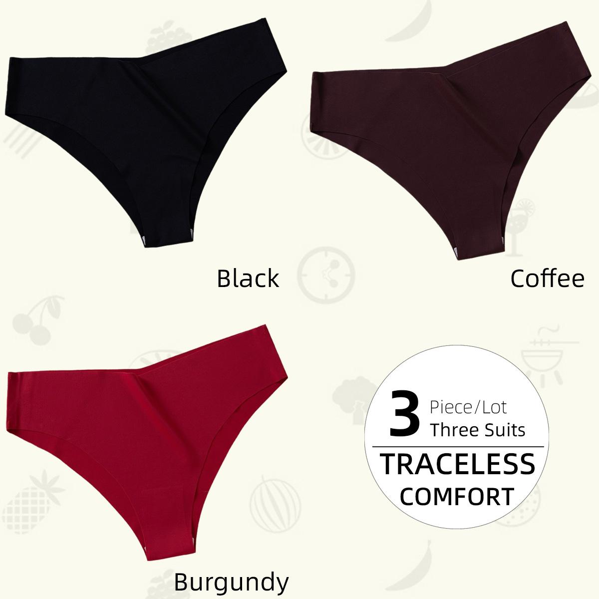 

Женские трусики больших размеров со средней и высокой талией, сексуальные однотонные женские трусики, удобные треугольные брюки без маркировки 0XL