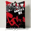 Anime GGANTZ Throw Soft Warm Flannel Throw Blanket Multiuse for Sofa Bed Office Nap