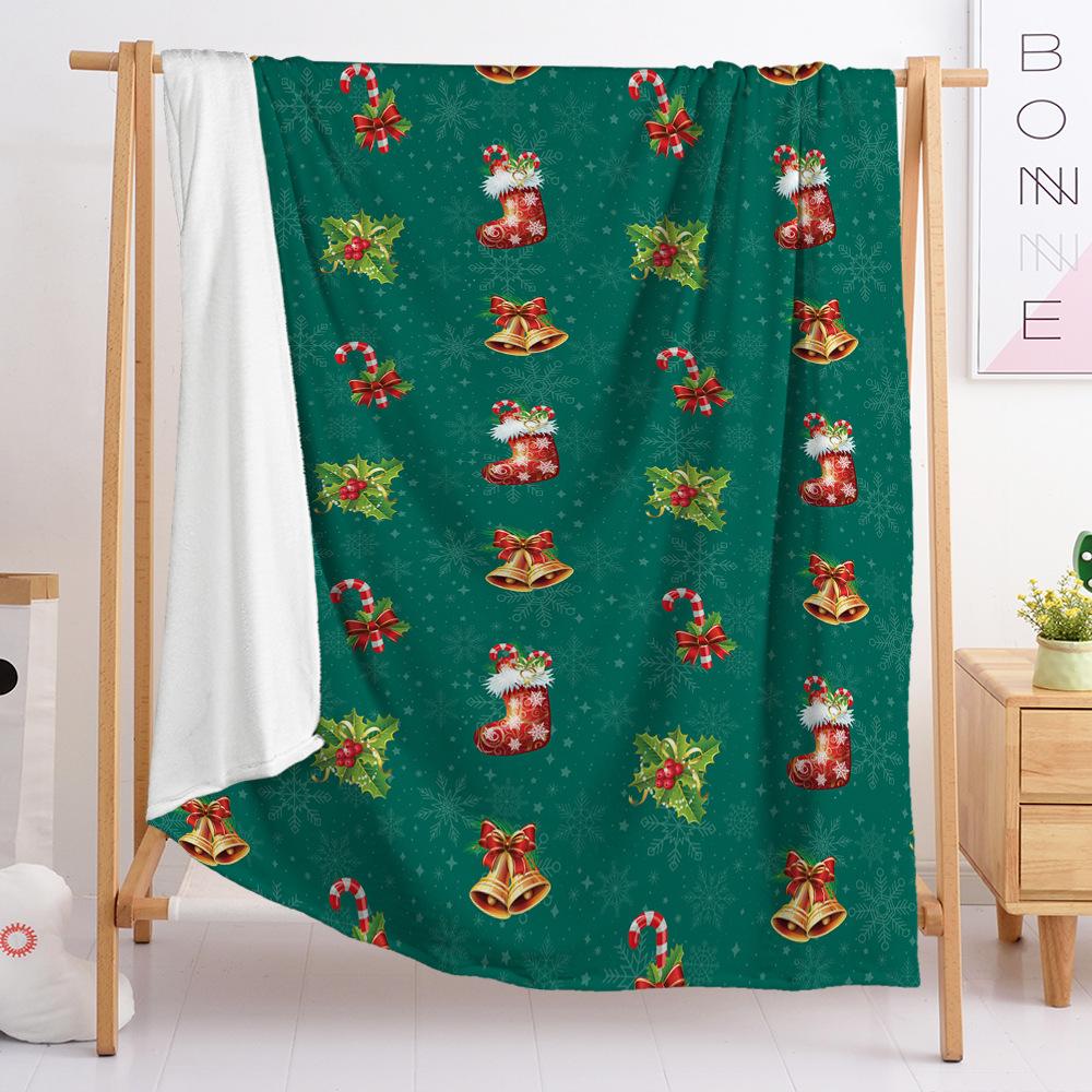 Christmas Blanket Flannel Blanket Gift Snowman Blanket Spring And Autumn