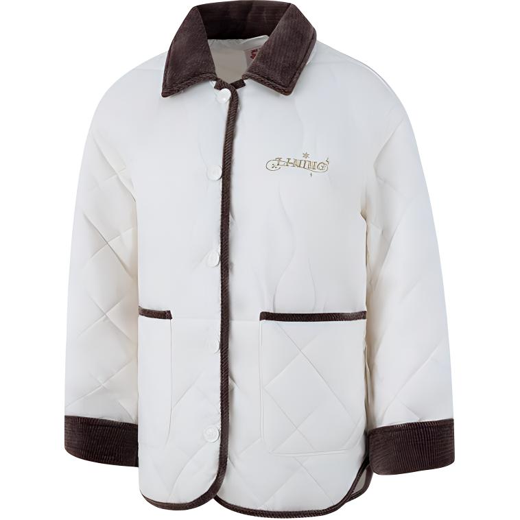 

Li Ning Спортивная Повседневная Минималистичная Куртка с Цветными Блоками Удобная Хлопковая Куртка Женская Куртка Белая AJMV022-4 L