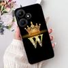 For Infinix Hot 30i Case X669 X669C Cute Crown Letters Cover Soft Silicone Phone Case For Infinix Hot 30i Hot30i Back Cover