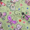 oneOone Cotton Flex Dark Yellow Fabric Butterflies Sewing Fabric By The Yard Printed Diy Clothing Sewing Supplies 40 Inch