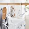 Rotatable Shoe Drying Hanger Plastic Wardrobe Storage Rack Creative Shoe Storage Organizer  Necktie