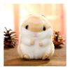 [Lukeyarm] Pairing Keychain | Cute Couple Hamster Keychain Handbag Plush Mobile Phone Pendant New Year Valentine's Day Gift Gift Light (Yellow +