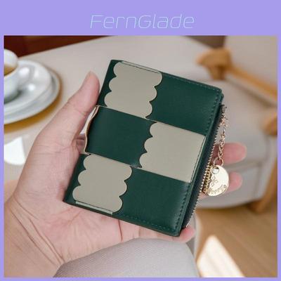 Pu Material Short Wallet For Women With Card Slots And Waterproof Design For Daily Use