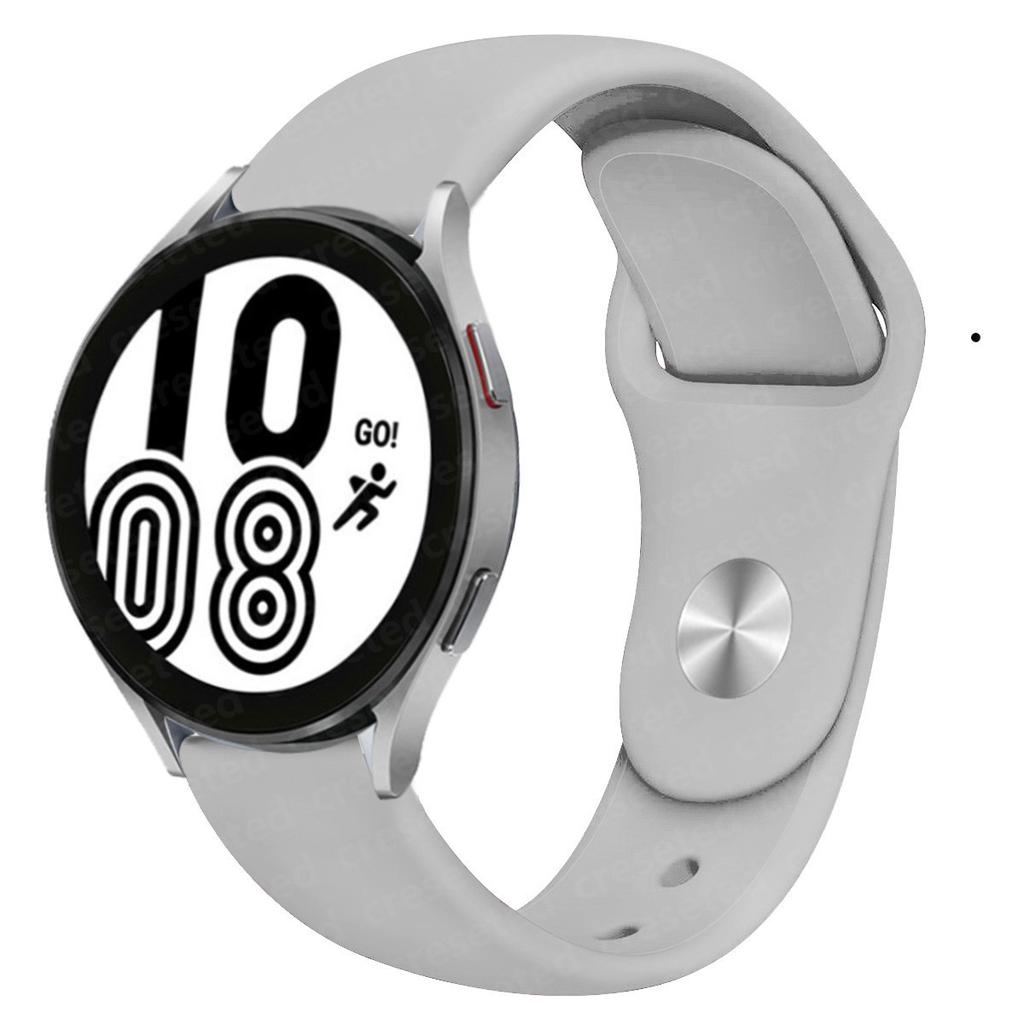 20mm/22mm Watch Straps For Samsung Galaxy watch 7/6/4/classic/5 Pro/Gear S3 Silicone bracelet Huawei watch GT 2/2e/pro/3/4 band