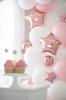 Balony Foliowe Gwiazdka, 25 Cm Różowe Złoto 25Szt.