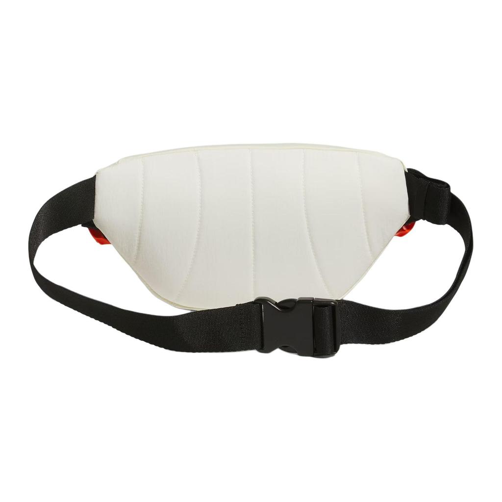 Adidas Adjustable Waist Belt With Two-Way Zipper Opening Small Waist Bag Unisex Waist Bag Ivory JJ2083