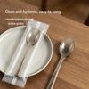 Jiwanggu Individually Wrapped Thickened Plastic Spoons