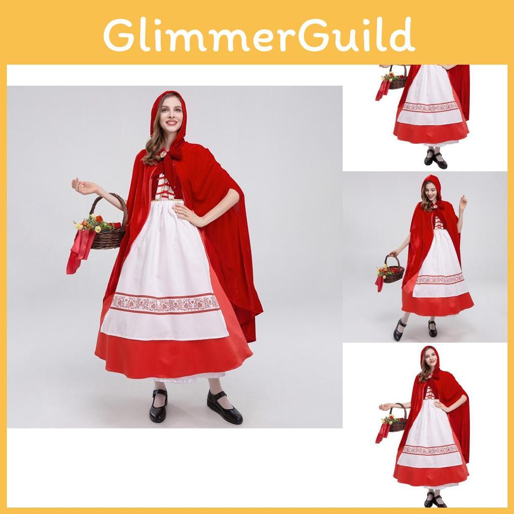 Charming Little Red Riding Hood Cosplay Gown For Women Perfect For Halloween And Events