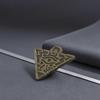 Yu-Gi-Oh! Millennium Puzzle Brooch: Pyramid-Shaped Metal Jigsaw Pin Accessory