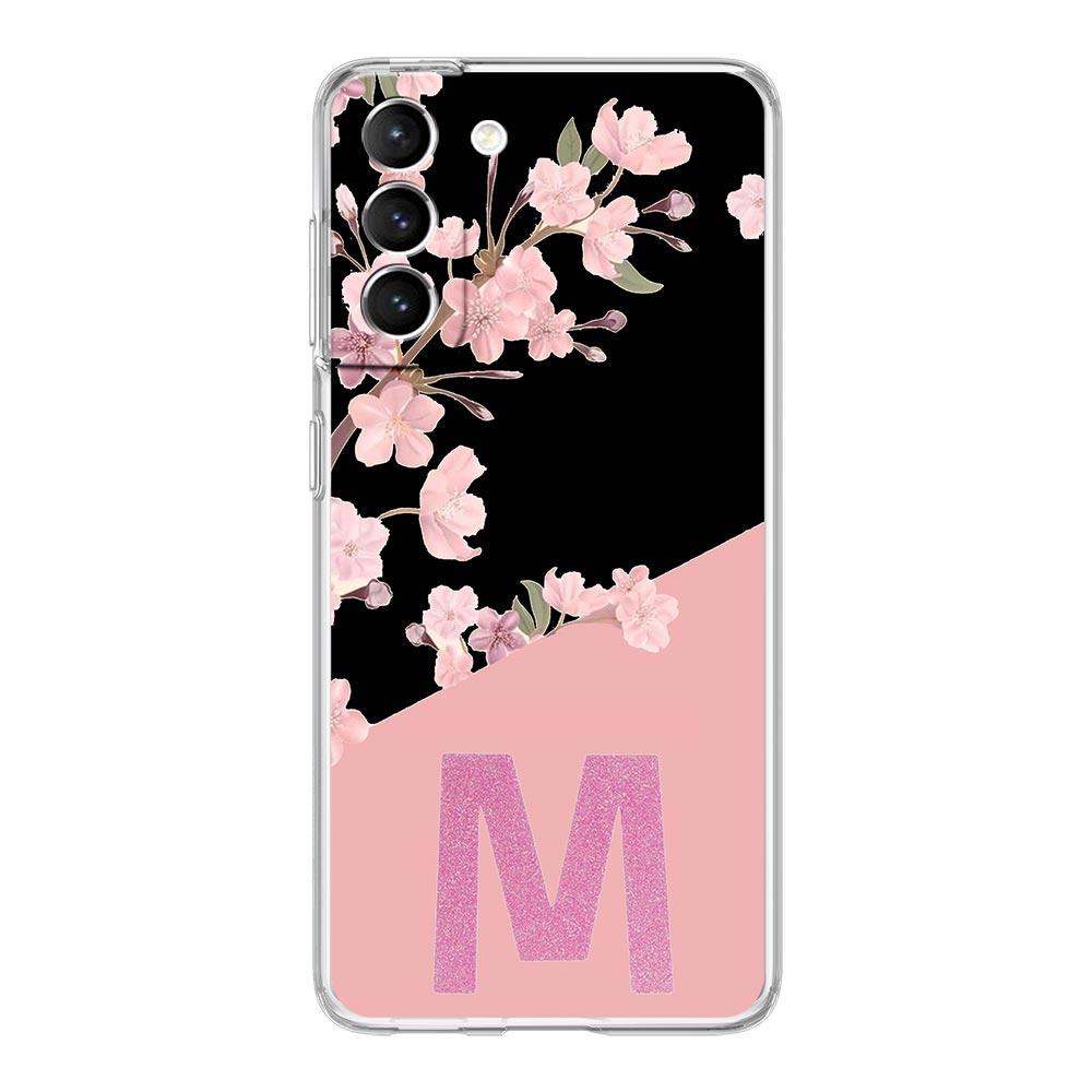 

Чехол для телефона Samsung Galaxy S24 Plus S23 S22 S21 S20 FE Ultra 5G S10 S10E S9, мягкий прозрачный силиконовый чехол с розовым рисунком и цветком Samsung S10e