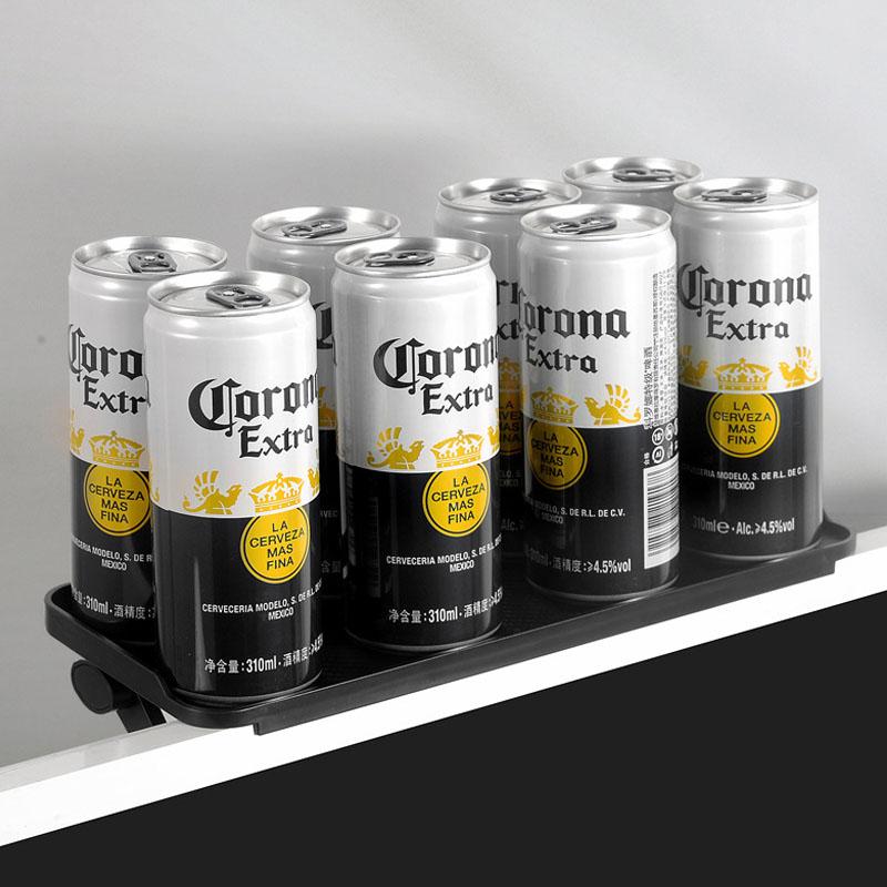 Étagère de rangement supérieure pour écran de télévision enfilable, support de rangement pour moniteur, support de rangement pratique pour la maison, support multifonctionnel pour ordinateur de bureau