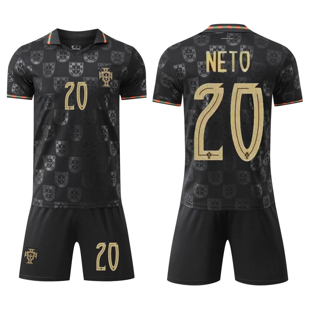 2026 Portugal Football Jerseys Black #20 16