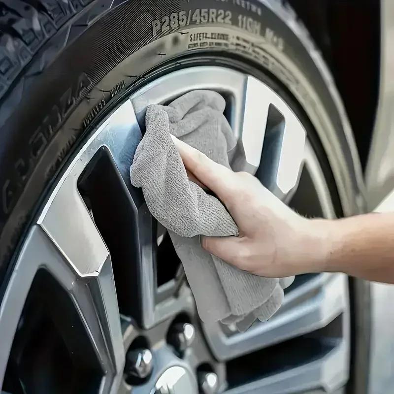 1/50pcs Thicken Microfiber Cleaning Cloths Lint Free Cleaning Towel Cloths Reusable Cleaning Towels Absorbent for Car Window