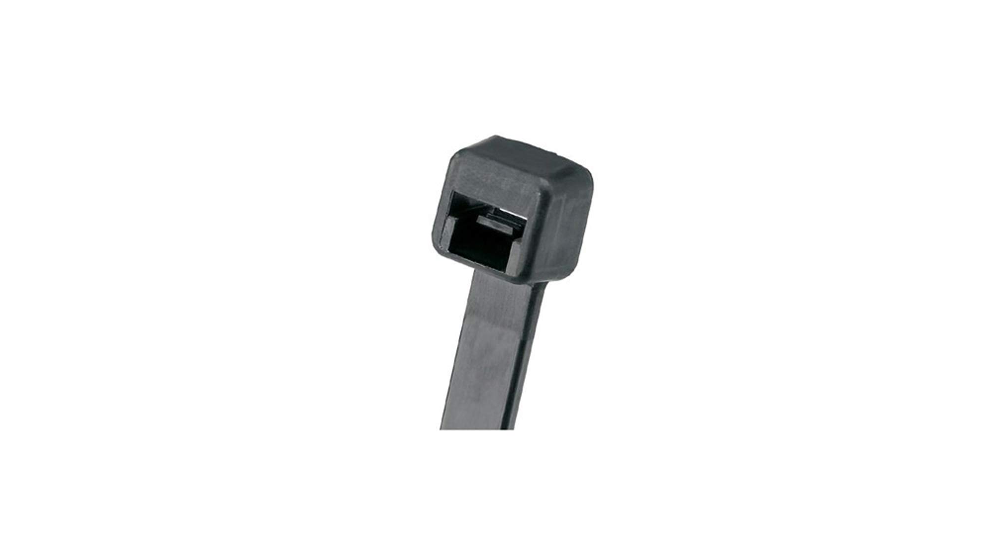 

Panduit PLT4H-C0 Cable Tie, Locking, Light-Heavy, Weather Resistant Nylon 6.6, 14.5-Inch Length, Black (100-Pack)