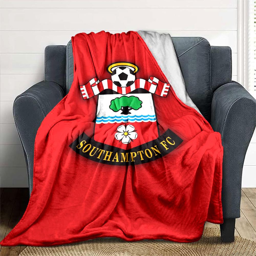 Southampton Print Flannel Blanket High Quality Warm Comfortable Cover for All Seasons Perfect for Gifts Home Decor