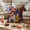 Anime Shaman King  Pillow Cushion Cover Pillowcase Living Room Sofa Home Decor Customized