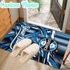 Custom Name Gremio Football Club Emblem Rug Office Rug Chair Mat Non Slip Carpet Rugs for Bedrooms Dining Room Living Room Home Decor Gifts