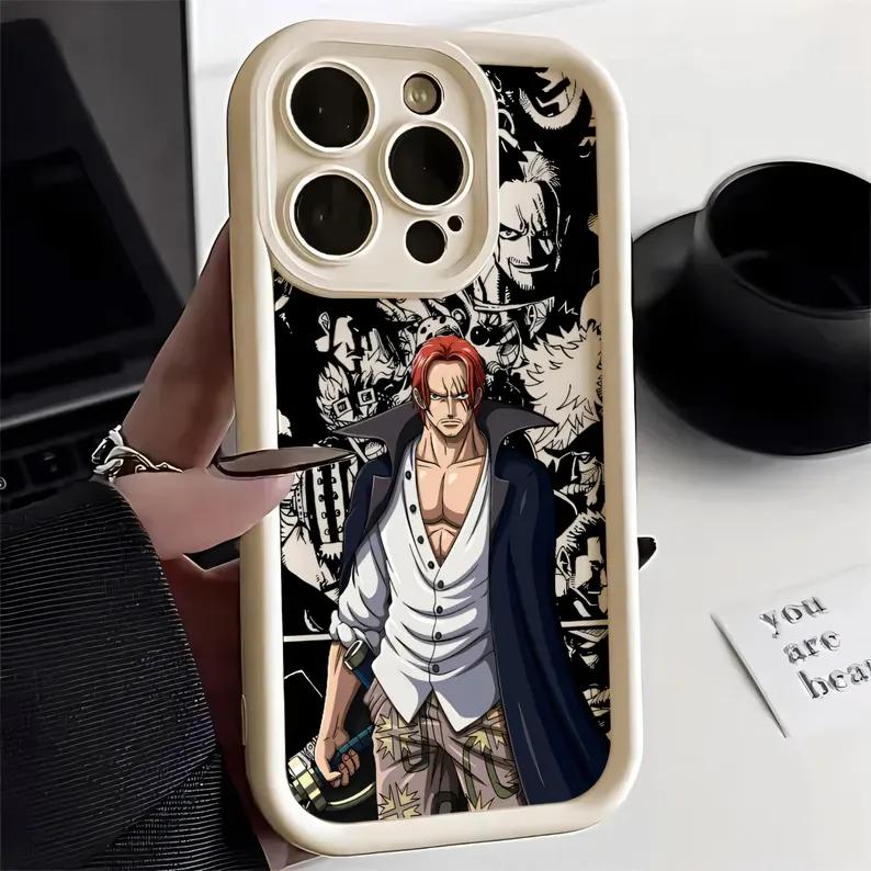 

Ones Pieces Luffys Zoros Phone Case for Samsung S26 S25 S24 S23 S22 S21 S20 F06 M16 Note 20 FE Plus Ultra 4G 5G Soft Silicone Samsung S20 FE