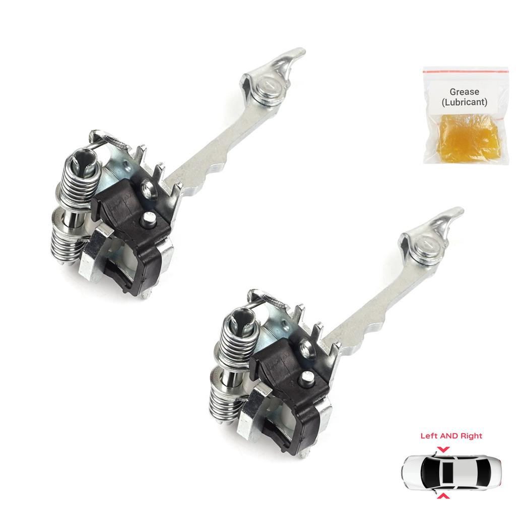 EDP1257-1 2 Pieces Left AND Right Door Catch Hinge Brake Stop Check Strap Limiter for Renault Megane MK3 DZ0/1 Coupe 2008-2016 804309044R