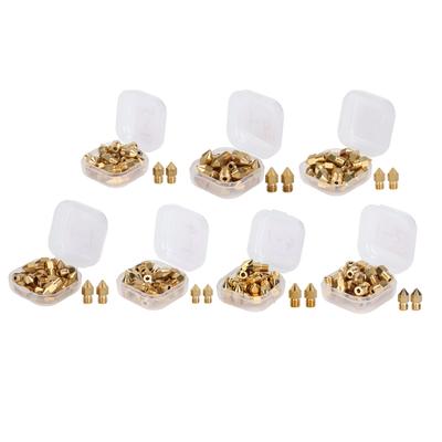 20 stks MK8 Nozzle Kit 1.75mm M6 Draad Gepolijst Extruder Nozzles met Opbergdoos voor 3D Printer Repl