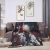 Soft Warm Blanket Travel Office Nijiro Murakami Alice In Borderland 3 Throw Blanket Flannel Bedspread For Bedroom Sofa Bed Cover