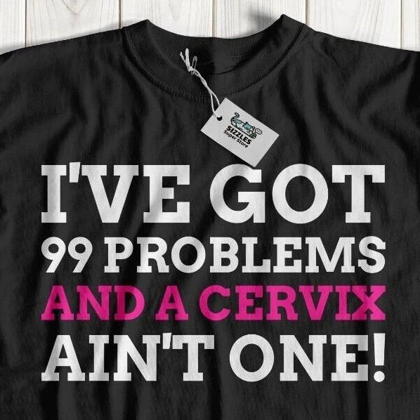 

Funny Cervix T-Shirt Cervicectomy Gifts & Cervical Cancer Surgery Recovery 4XL