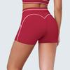 New contrasting color tight high elastic breathable yoga suit six-piece sports running fitness yoga suit women