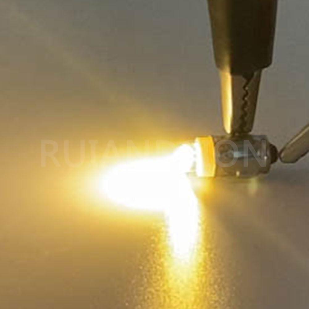 Ruiandsion BA7S Dashboard Light LED Bulb 12V Warm White Instrument
